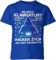 Władca klawiatury pogromca bugów informatyk programista Dziecięca koszulka 