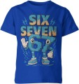 Six seven 67 kreskówka 6 7 mem tiktok Dziecięca koszulka 