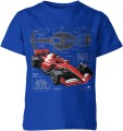 Bolid wyścigowy projekt techniczny motorsport aerodynamika prędkość tor Dziecięca koszulka 