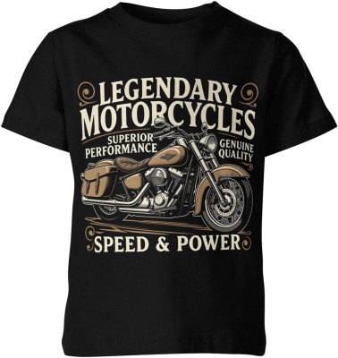 Legendary motorcycles speed power klasyczny motocykl wolność Dziecięca koszulka
