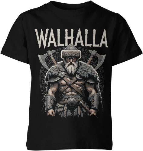 Valhalla wojownik nordycki honor siła legenda Dziecięca koszulka 