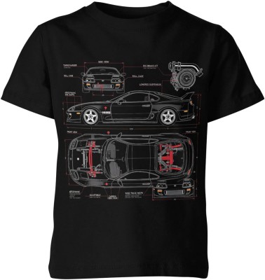 Schemat techniczny legenda 2jz jdm precyzja Dziecięca koszulka