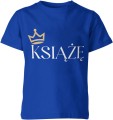 Książę korona styl królewski prestiż elegancja charakter Dziecięca koszulka 