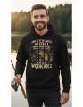 Jam jest wędkarz Męska bluza z kapturem