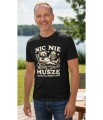 Nic nie muszę jestem na emeryturze miś Męska koszulka