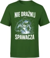 Nie drażnij spawacza spawanie warsztat metal praca techniczna iskry fachowiec zawód humor Męska koszulka 