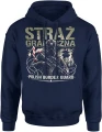 Straż Graniczna Polish Border Guard żołnierz karabin granica patrol bezpieczeństwo służba Męska bluza z kapturem 