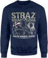 Straż Graniczna Polish Border Guard żołnierz karabin granica patrol bezpieczeństwo służba Męska bluza 