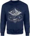 Rower MTB góry downhill natura adrenalina szlak terenowy pasja jazda ekstremalna Męska bluza 
