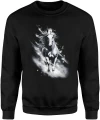 Koń galop magia energia zwierzęta siła natura dynamiczny styl elegancja duch wolności Męska bluza 