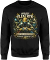 Jestem elektryk prąd napięcie instalacje elektryczne narzędzia fachowiec energia zawód Męska bluza 