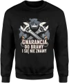 Mechanik klucze naprawa samochód warsztat narzędzia serwis pasja motoryzacja styl Męska bluza 