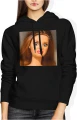 Disgusted Doll Face Lalka Creepy Twarz Mem Dziwna Mina Viral Internet Cringe Damska bluza z kapturem 