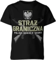 Straż Graniczna Polish Border Guard orzeł godło karabiny skrzyżowane służba graniczna Dziecięca koszulka 