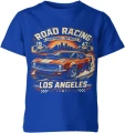 Samochód muscle car klasyk USA Los Angeles racing szybka jazda moc silnik styl Dziecięca koszulka 