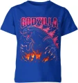 Godzilla neon potwór miasto ogień klimat monster movie kaiju Dziecięca koszulka 
