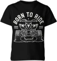 Born to ride quad ATV jazda terenowa adrenalina offroad motory sport ekstremalny pasja Dziecięca koszulka 
