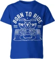 Born to ride quad ATV jazda terenowa adrenalina offroad motory sport ekstremalny pasja Dziecięca koszulka 