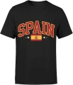 Spain Hiszpania Flaga Narodowa Europejski Kibic Męska koszulka 
