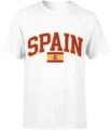 Spain Hiszpania Flaga Narodowa Europejski Kibic Męska koszulka 