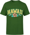 Hawaii tropikalne wakacje summer beach Męska koszulka 