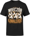 Wieczór Kawalerski ekipa pan młody ostatnia noc wolności Męska koszulka 