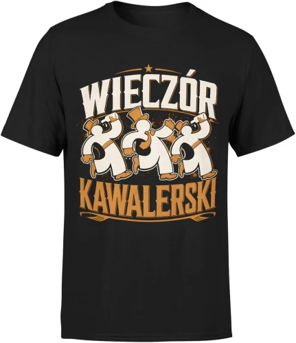 Wieczór Kawalerski ekipa pan młody ostatnia noc wolności Męska koszulka 