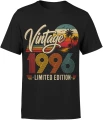 Vintage 1996 limited edition rocznik  legendarny styl Męska koszulka 