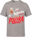 Jak Kocha To Połyka Bocian Śmieszny Viral Męska koszulka 