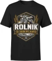 Rolnik Do Zadań Specjalnych Traktor Gospodarstwo Rolne Męska koszulka 