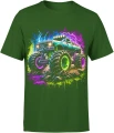 Monster Truck Off Road Terenówka 4x4 Męska koszulka 