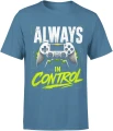 Always In Control Gracz Gaming Pad Konsola Męska koszulka 