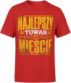 Najlepszy towar w mieście uliczny styl Męska koszulka 
