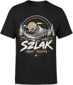 Szlak mnie trafia góry las trekking Męska koszulka 