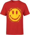 Smile face graffiti emoji happy Męska koszulka 
