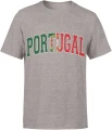 Portugal Flaga Portugalii Football Fan Style Męska koszulka 