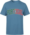 Portugal Flaga Portugalii Football Fan Style Męska koszulka 