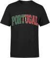 Portugal Flaga Portugalii Football Fan Style Męska koszulka 