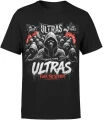 Ultras kibice stadionowi race dymne fanatycy piłkarscy Męska koszulka 