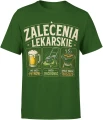 Zalecenia Lekarskie Grill Ogród Relaks  Męska koszulka 