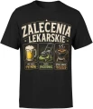 Zalecenia Lekarskie Grill Ogród Relaks  Męska koszulka 