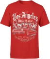 Los Angeles lowrider city of angels samochód vintage  Męska koszulka 