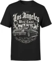 Los Angeles lowrider city of angels samochód vintage  Męska koszulka 