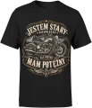 Jestem stary ale motor mam potężny  Męska koszulka 