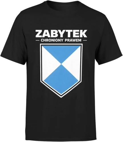 Zabytek Chroniony Prawem Rocznik Klasyk Legendarny Wiek Męska koszulka 