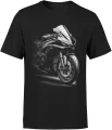 Motocykl Sportowy Ścigacz Szybkie Maszyny Dwa Koła Męska koszulka 