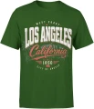 Los Angeles California West Coast USA  Męska koszulka 