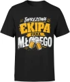 Imprezowa ekipa pana młodego party Męska koszulka 