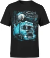 Trucker's Way of Life ciężarówka orzeł Męska koszulka 