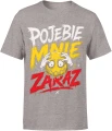 Pojebie Mnie Zaraz Szalony Wściekła Mina Męska koszulka 